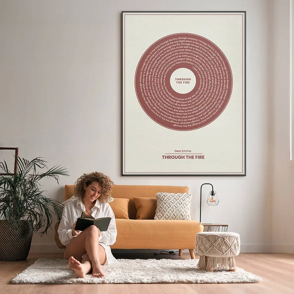 Lyrics Poster Example