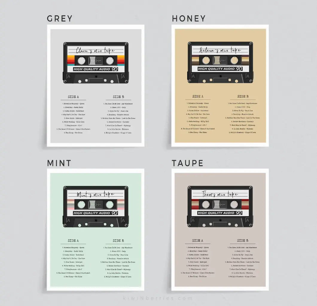 Custom Mixtape Music Art