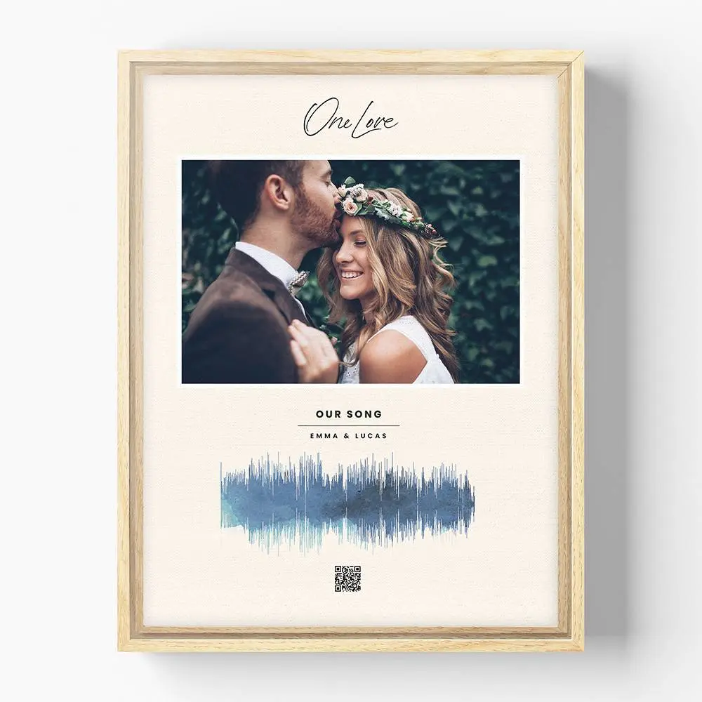 Template poster di testi musicali su canvas ricordo musicale deluxe