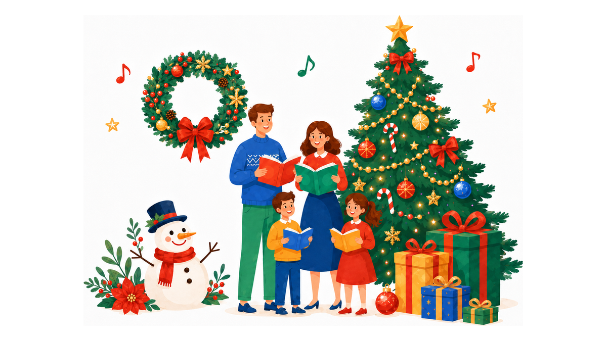 Personalized Christmas song gift