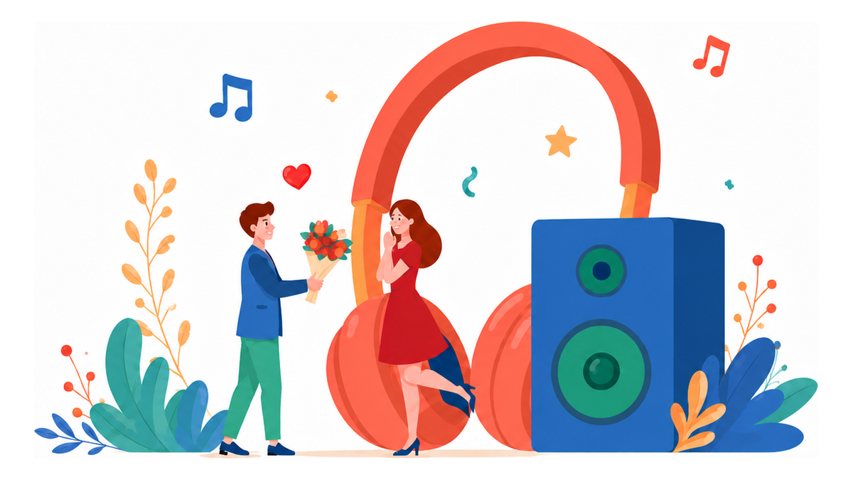 Just because personalized song gift