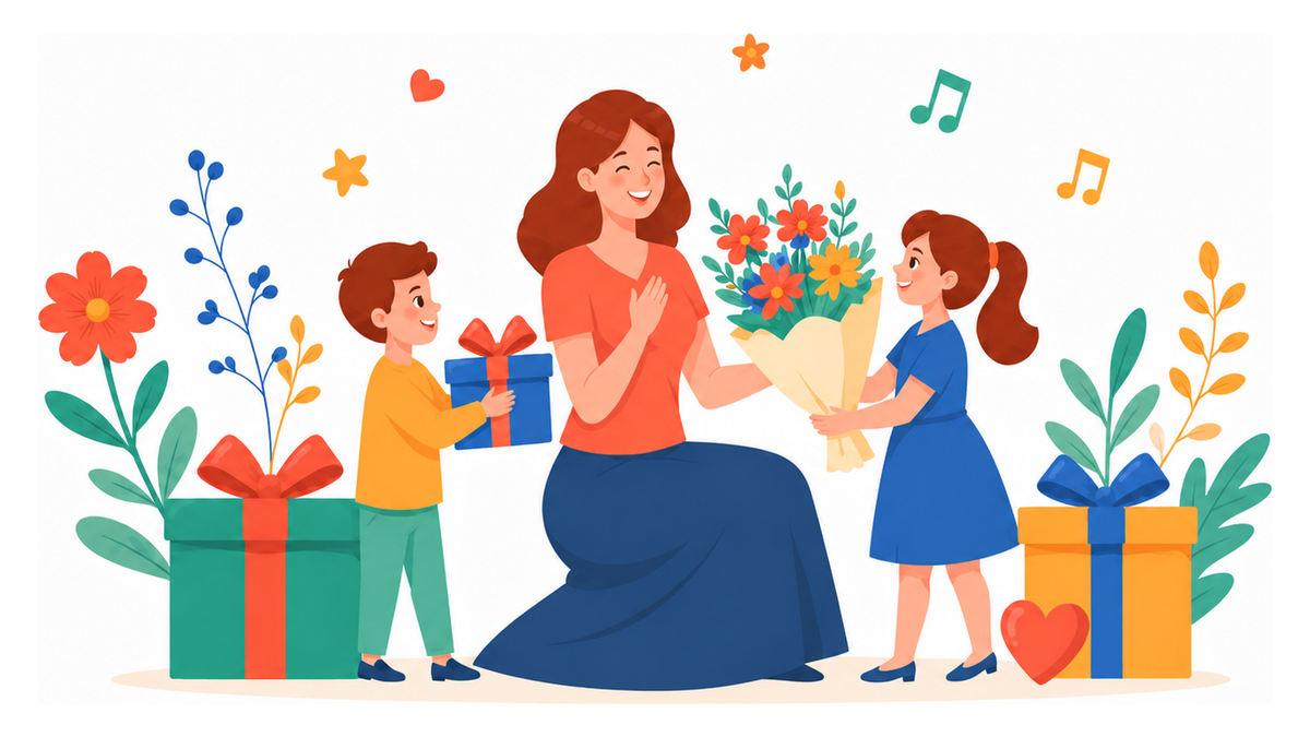 Personalized Mother's Day song gift